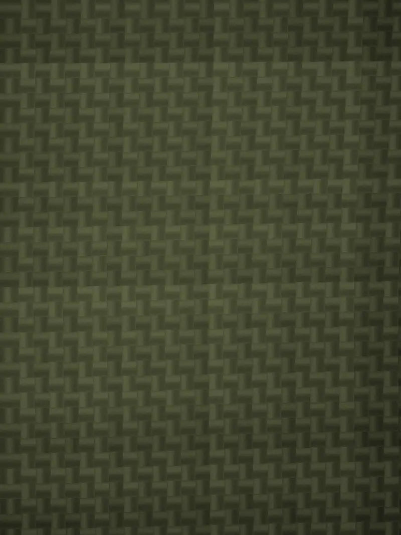 Macro view of the linen weave in Olive.