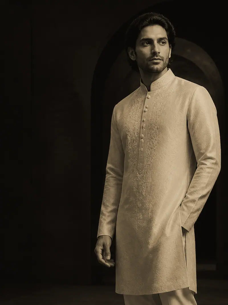 Mausam Co Ord Set in Sand.
