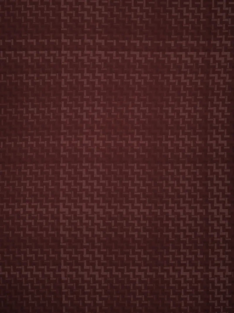 Macro view of the premium blend weave in Maroon.
