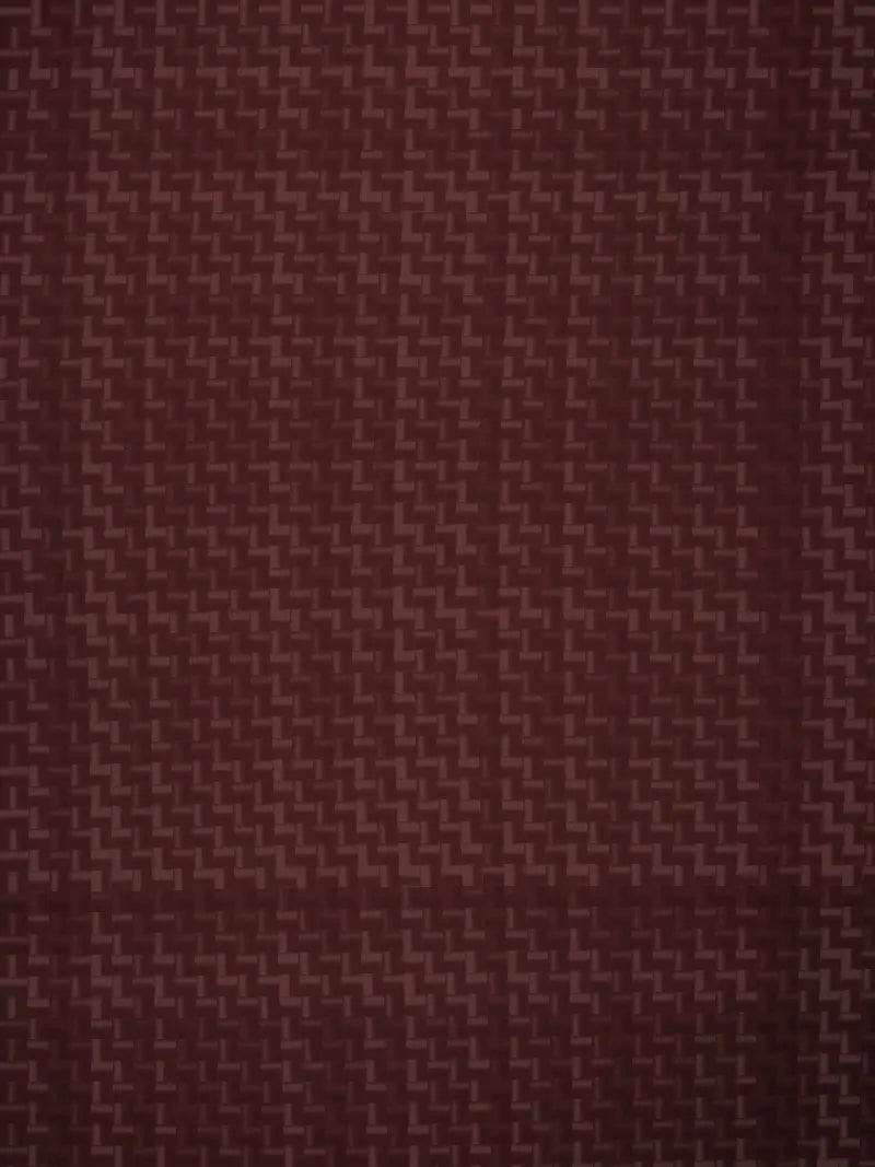 Macro view of the premium blend weave in Maroon.